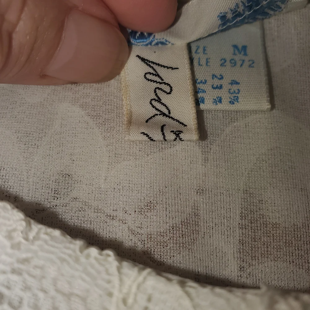 Vintage 50's Eve Stillman For Lord And Taylor Ivory Lace Dressing Gown Size M - Picture 5 of 7